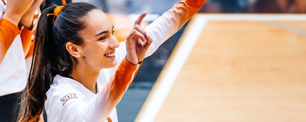 Melanie Parra Brings Mexican Pride to Texas&nbsp;Volleyball